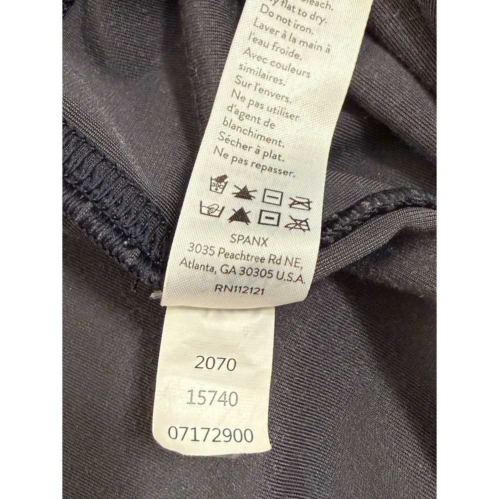 Spanx Womens Velvet High Rise Pull On Leggings Silver Gray Size Large - Picture 9 of 10